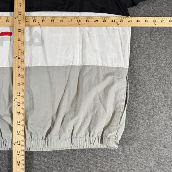 FILA Urban Outfitters Anorak Jacket Mens Large Pullover Windbreaker Classic - Picture 2 of 16